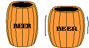 barriles de cerveza