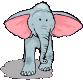 elefante animado