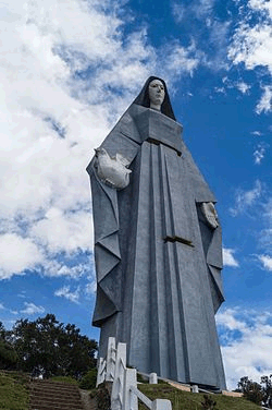 Gif de virgen de la paz