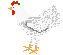 imagen de gallina