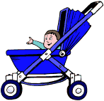 Gif de bebe en carrito