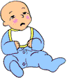 Gif de bebé llorando