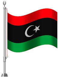 bandera Libia