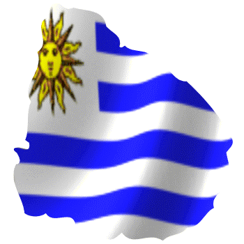 Banderas Animadas de Uruguay