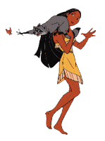 gif de Pocahontas