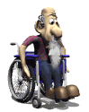 Gif de anciano en silla de ruedas